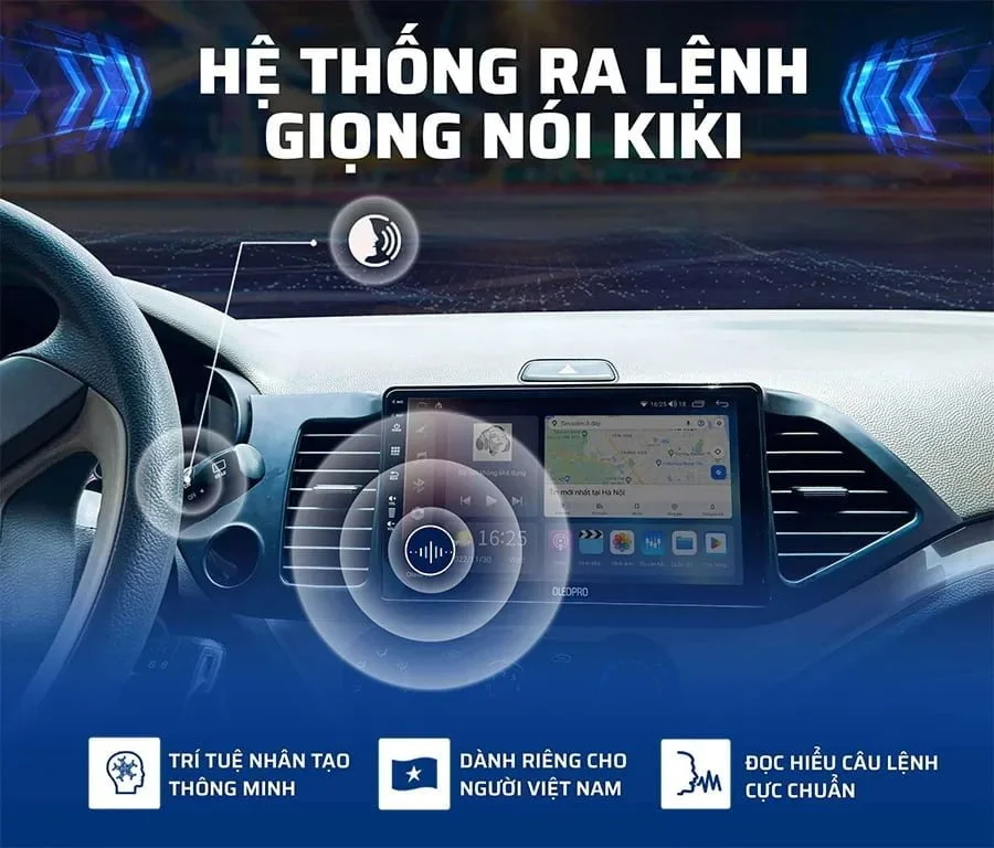 Màn hình Android ô tô OledPro P450 xe tải 22 Màn hình ô tô OledPro Eco P450