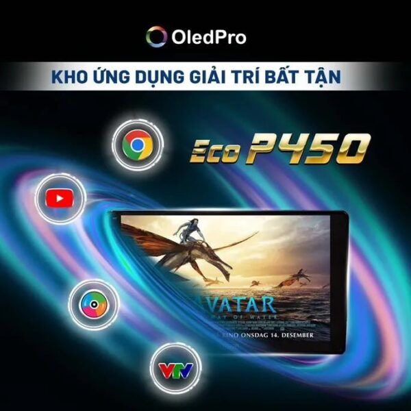 Màn hình Android ô tô OledPro P450 xe tải 17 Màn hình Android ô tô OledPro P450 xe tải