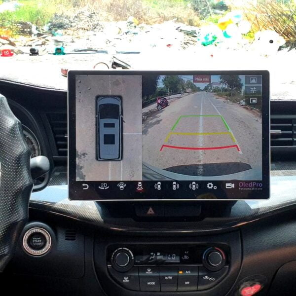 Màn hình Android 13 inch 2K sắc nét