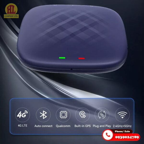 Android box cho ô tô Sim 4G