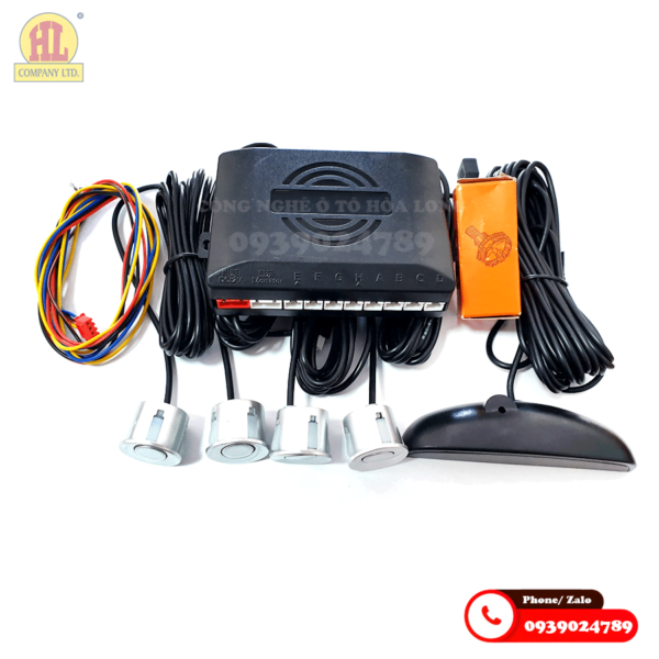 Cảm Biến Cảnh Báo Va Chạm 4 Mắt dành Cho Ô TÔ