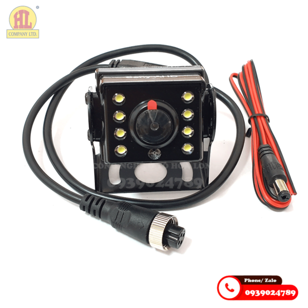 Camera lùi ô tô 8 led hồng ngoại quan sát ban đêm 11 Camera lùi ô tô 8 led hồng ngoại quan sát ban đêm