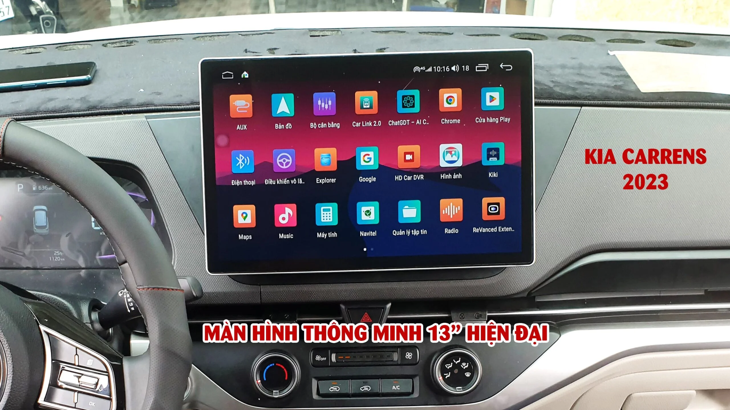 Top 4 màn hình Android ô tô 13 inch hàng đầu được yêu thích nhất hiện nay 8 Top 4 màn hình Android ô tô 13 inch hàng đầu được yêu thích nhất hiện nay