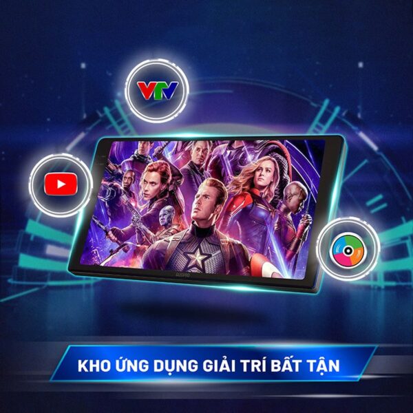 Màn hình Android 13 inch 2K sắc nét