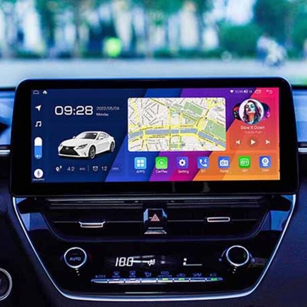 Mặt dưỡng màn hình Toyota Cross 9 10 inch