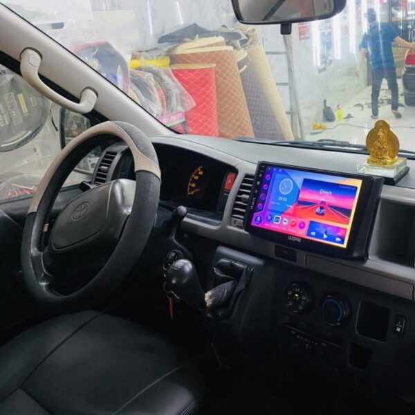 Mặt dưỡng màn hình Toyota Hiace 2010 - 2023 14 Mặt dưỡng màn hình Toyota Hiace 2010 - 2023