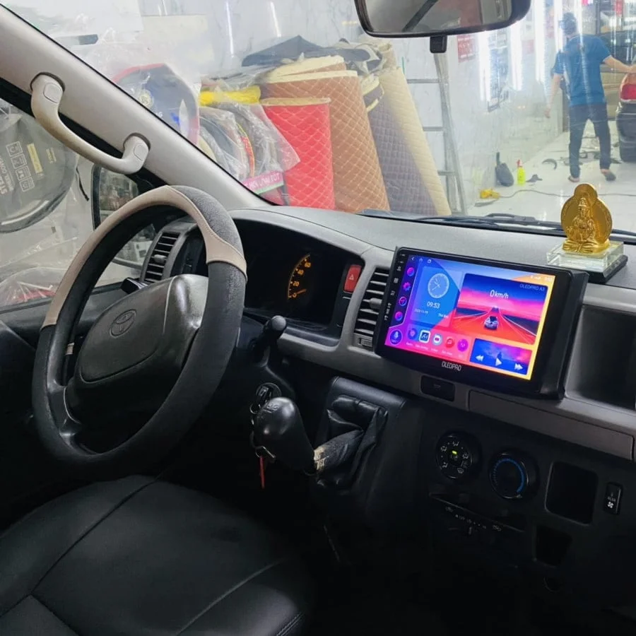 Mặt dưỡng màn hình Toyota Hiace 2010 - 2023 20 Mặt dưỡng màn hình Toyota Hiace 2010 - 2023
