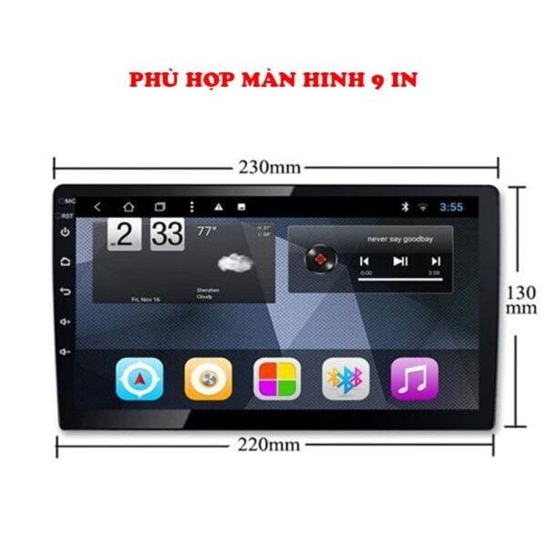 Mặt dưỡng màn hình Toyota Land Cruiser Prado 2004 - 2023 31 Mặt dưỡng màn hình Toyota Land Cruiser Prado 2004 - 2023