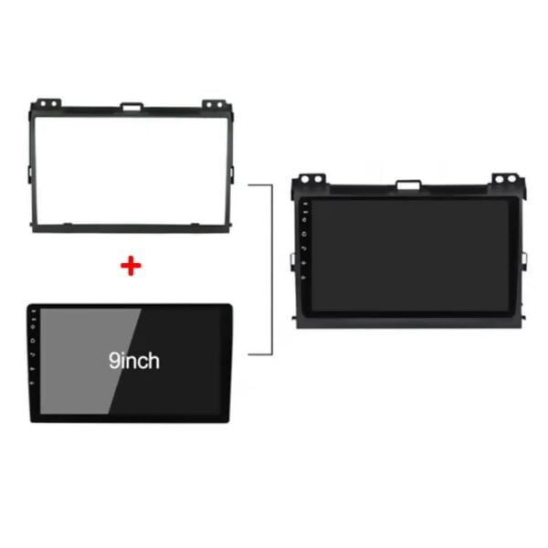 Mặt dưỡng màn hình Toyota Land Cruiser Prado 2004 - 2023 29 Mặt dưỡng màn hình Toyota Land Cruiser Prado 2004 - 2023