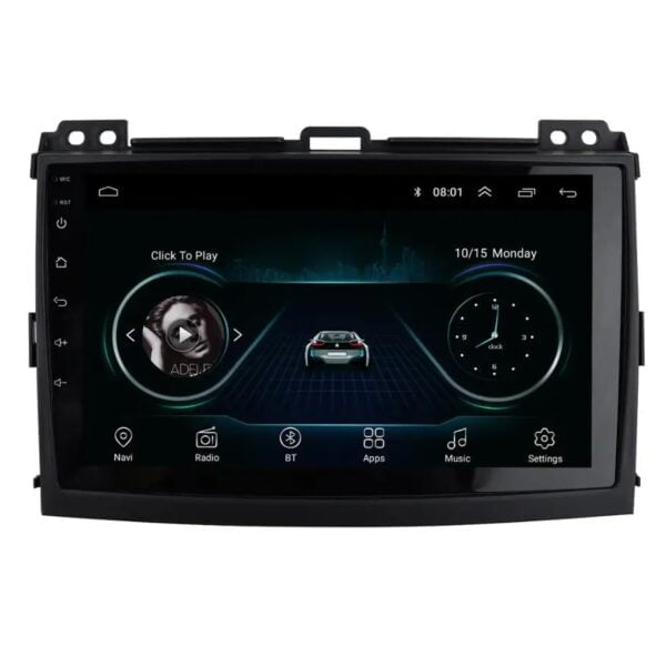 Mặt dưỡng màn hình Toyota Land Cruiser Prado 2004 - 2023 34 Mặt dưỡng màn hình Toyota Land Cruiser Prado 2004 - 2023