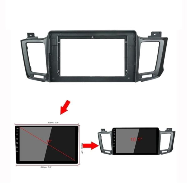 Mặt dưỡng màn hình Toyota Rav 4 2007 - 2018 25 Mặt dưỡng màn hình Toyota Rav 4 2007 - 2018