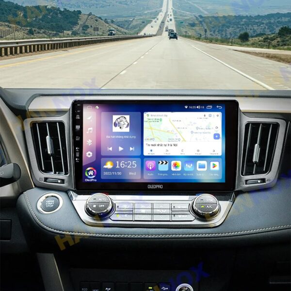 Mặt dưỡng màn hình Toyota Rav 4 2007 - 2018 39 Mặt dưỡng màn hình Toyota Rav 4 2007 - 2018