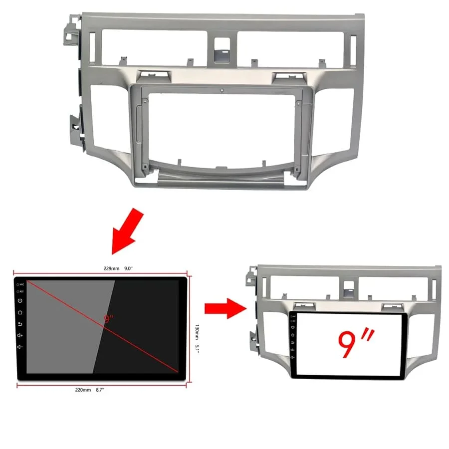 Mặt dưỡng màn hình Toyota Avalon 2006 - 2016