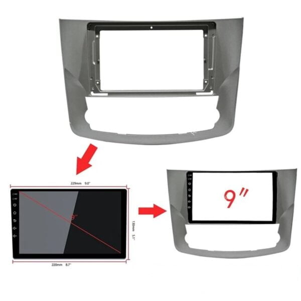 Mặt dưỡng màn hình Toyota Avalon 2006 - 2016 22 Mặt dưỡng màn hình Toyota Avalon 2006 - 2016