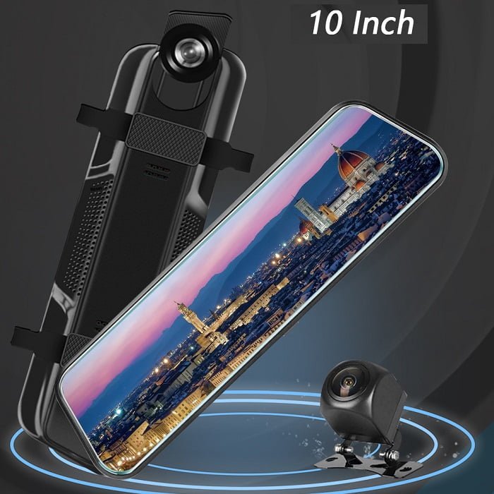 Camera hành trình gương chiếu hậu K888