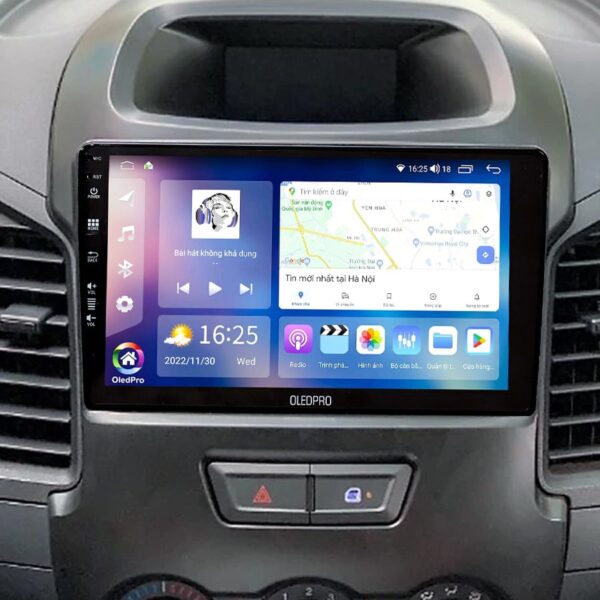 Mặt dưỡng màn hình Ford Ranger 2013-2021