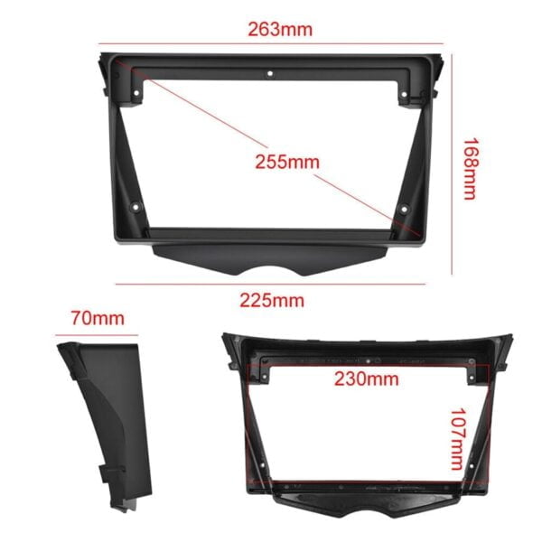 Mặt dưỡng màn hình Hyundai Veloster 9 inch