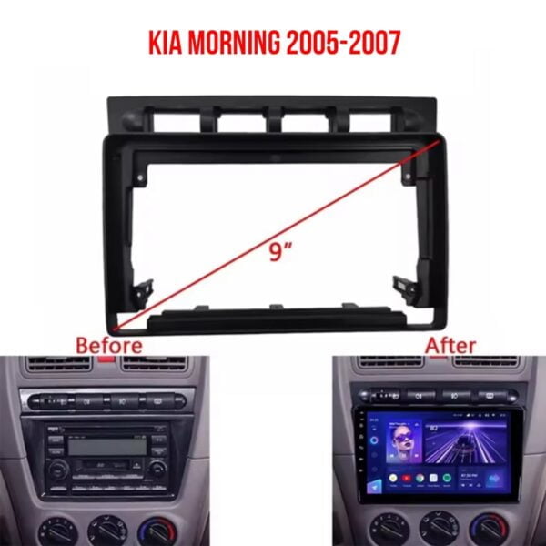 Mặt dưỡng màn hình KIA Morning 2005 - 2023