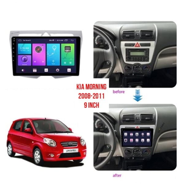 Mặt dưỡng màn hình KIA Morning 2005 - 2023