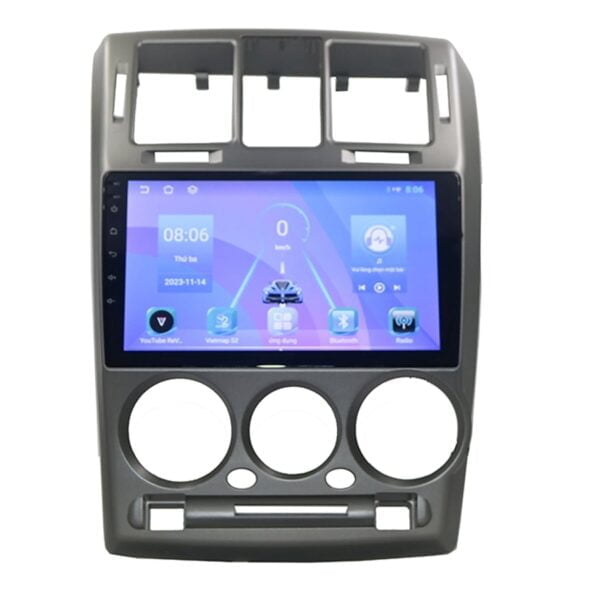 Mặt dưỡng màn hình Hyundai Getz 9 inch 20 Mặt dưỡng màn hình Hyundai Getz 9 inch