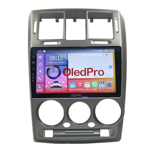 Mặt dưỡng màn hình Hyundai Getz 9 inch 21 Mặt dưỡng màn hình Hyundai Getz 9 inch