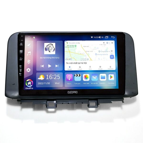 Mặt dưỡng màn hình Hyundai Kona 2018 - 2023