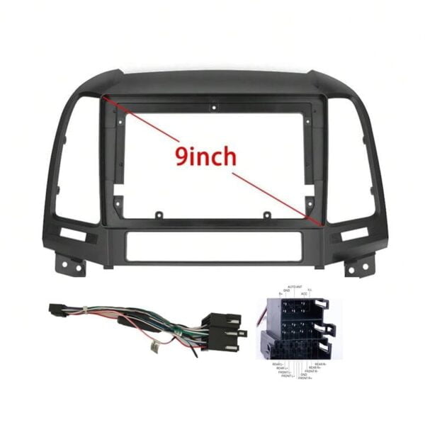 Mặt dưỡng màn hình Hyundai Santafe 2003 - 2023 37 Mặt dưỡng màn hình Hyundai Santafe 2003 - 2023