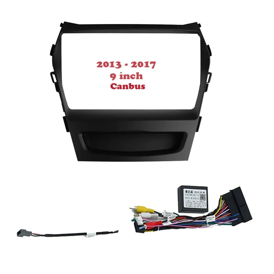 Mặt dưỡng màn hình Hyundai Santafe 2003 - 2023