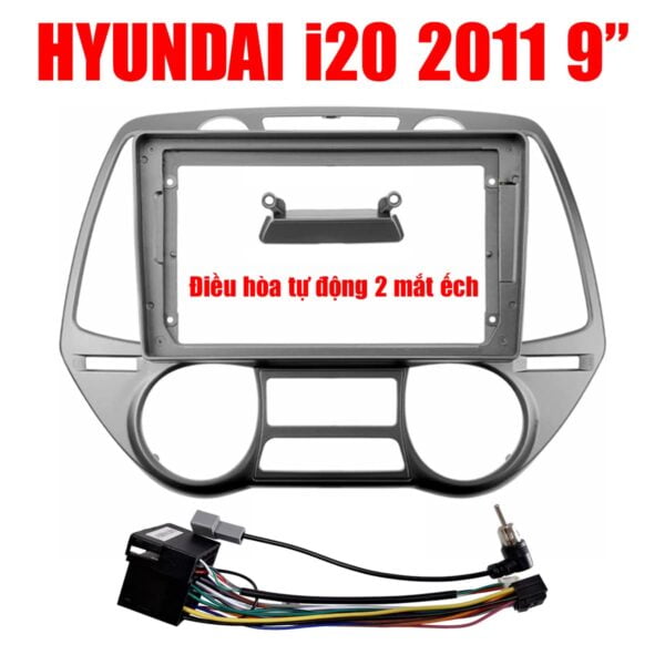 Mặt dưỡng màn hình Hyundai i20 2011 - 2018