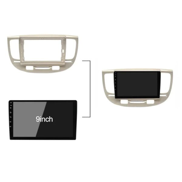 Mặt dưỡng màn hình KIA RIO 2006-2017