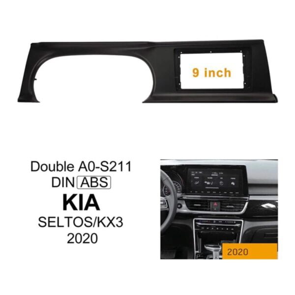 Mặt dưỡng màn hình KIA Seltos 9 inch 10 inch