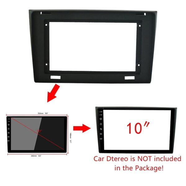 Mặt dưỡng màn hình Mazda CX9 10 inch