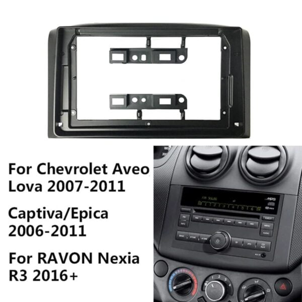 Mặt dưỡng màn hình Chevrolet Aveo 2014-2017