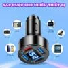 Tẩu sạc ô tô hỗ trợ sạc nhanh QC3.0 17 Tẩu sạc ô tô hỗ trợ sạc nhanh QC3.0