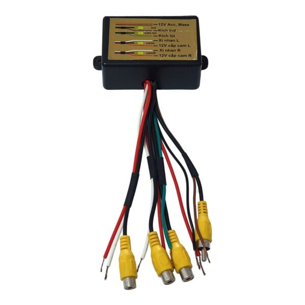 Bộ chia tín hiệu camera lùi và camera cập lề 12 Bộ chia tín hiệu camera lùi và camera cập lề
