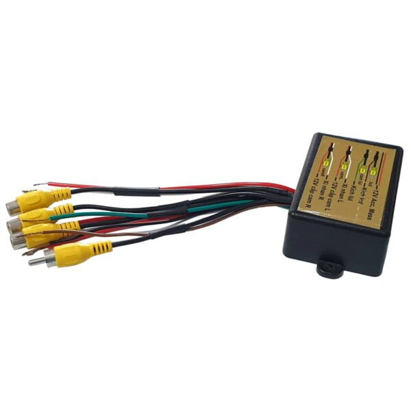 Bộ chia tín hiệu camera lùi và camera cập lề 14 Bộ chia tín hiệu camera lùi và camera cập lề