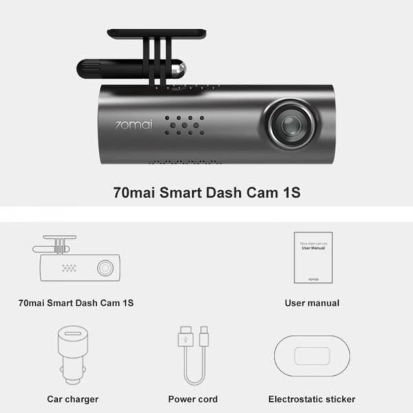 Camera hành trình Xiaomi 70Mai 1S 25 Camera hành trình Xiaomi 70Mai 1S
