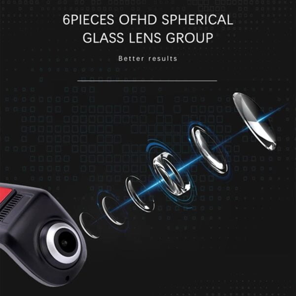 Camera hành trình ô tô U5 1080P Android 13 Camera hành trình ô tô U5 1080P Android