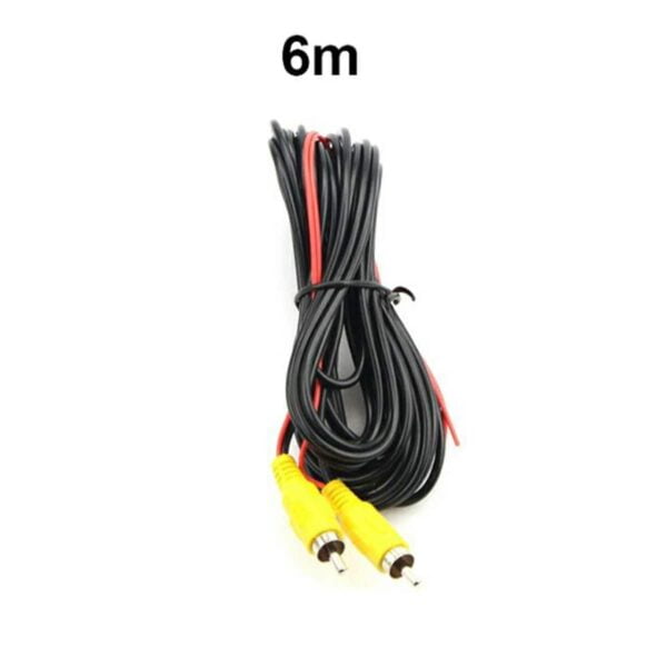 Dây camera lùi ô tô giắc AV 6m