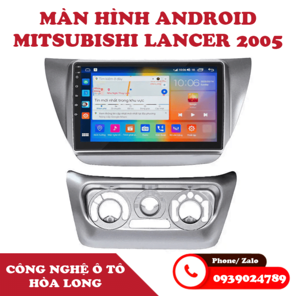Mặt dưỡng màn hình Mitsubishi Lancer 2006-2016