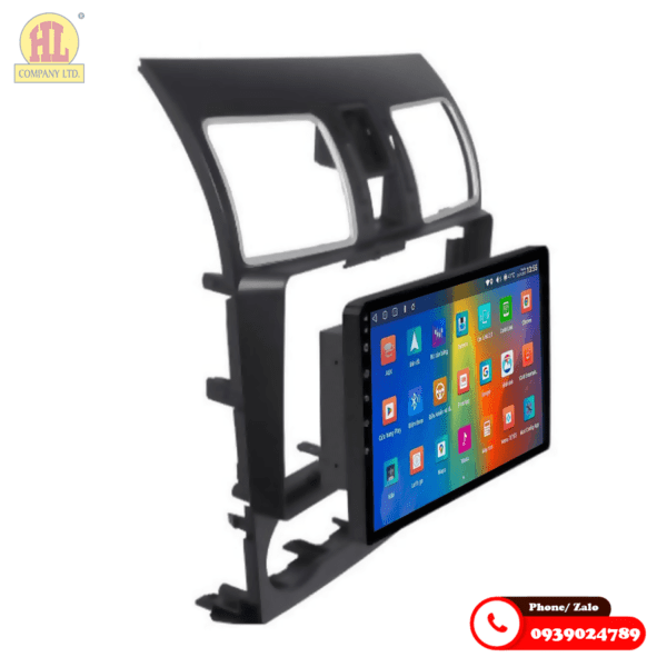 Mặt dưỡng màn hình Android ô tô Subaru Forester 2013 - 2017