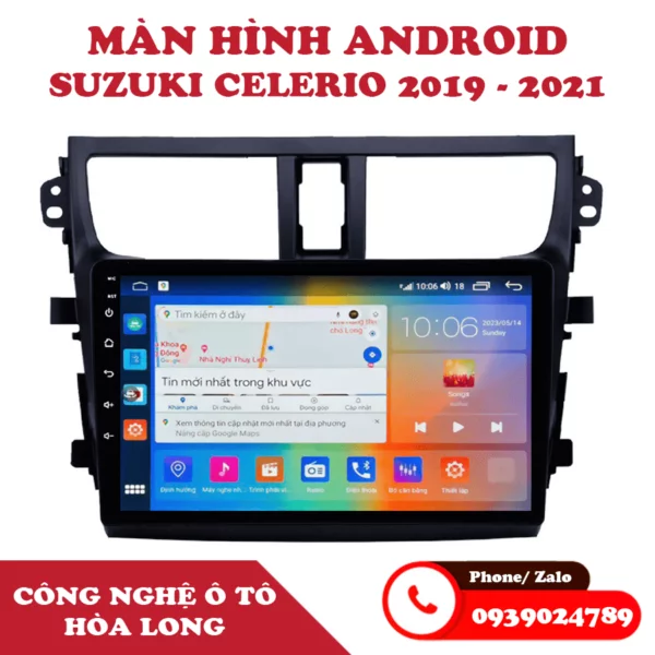 Mặt dưỡng màn hình Suzuki Celerio