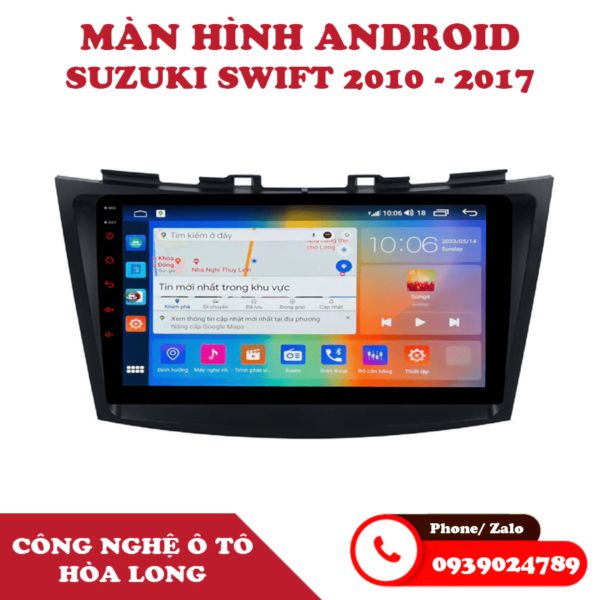 Mặt dưỡng màn hình Suzuki Swift 2007-2023