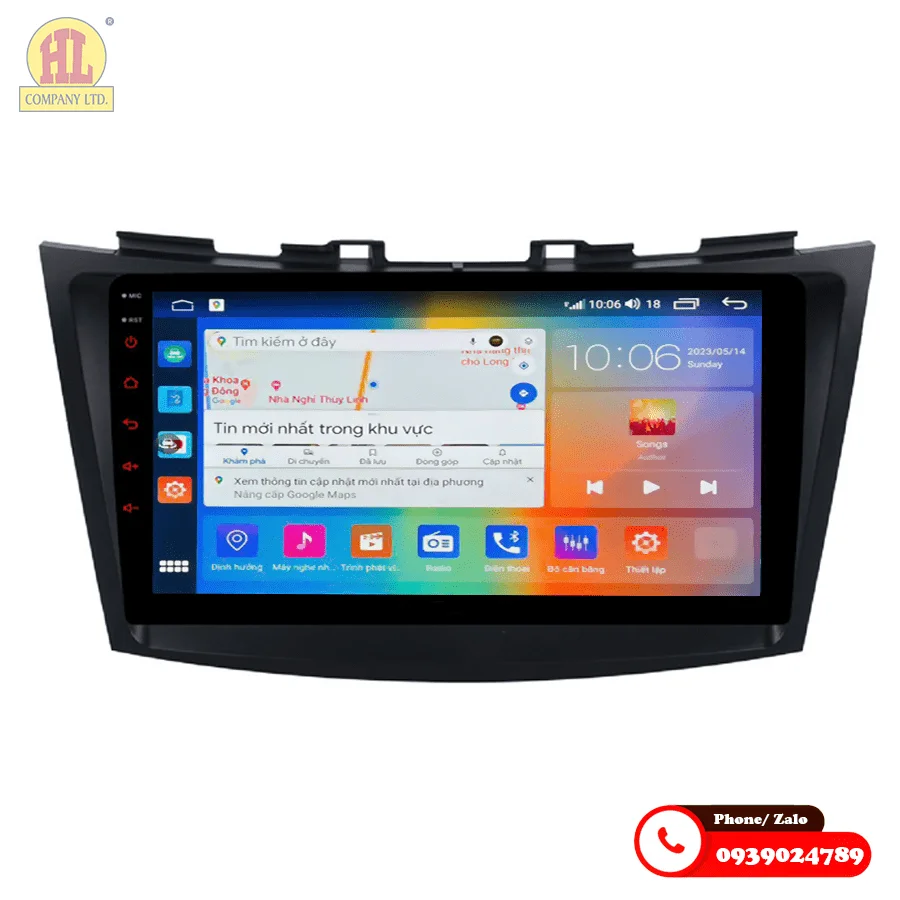 Mặt dưỡng màn hình Suzuki Swift 2007-2023