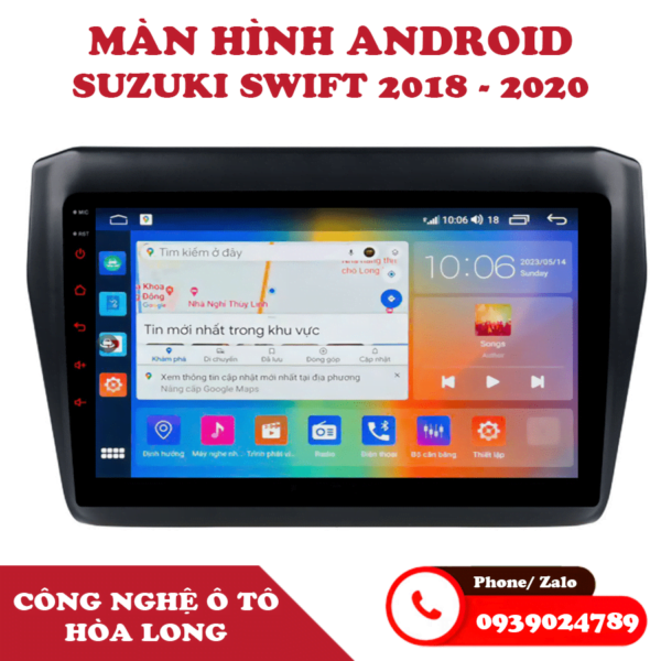 Mặt dưỡng màn hình Suzuki Swift 2007-2023 24 Mặt dưỡng màn hình Suzuki Swift 2007-2023