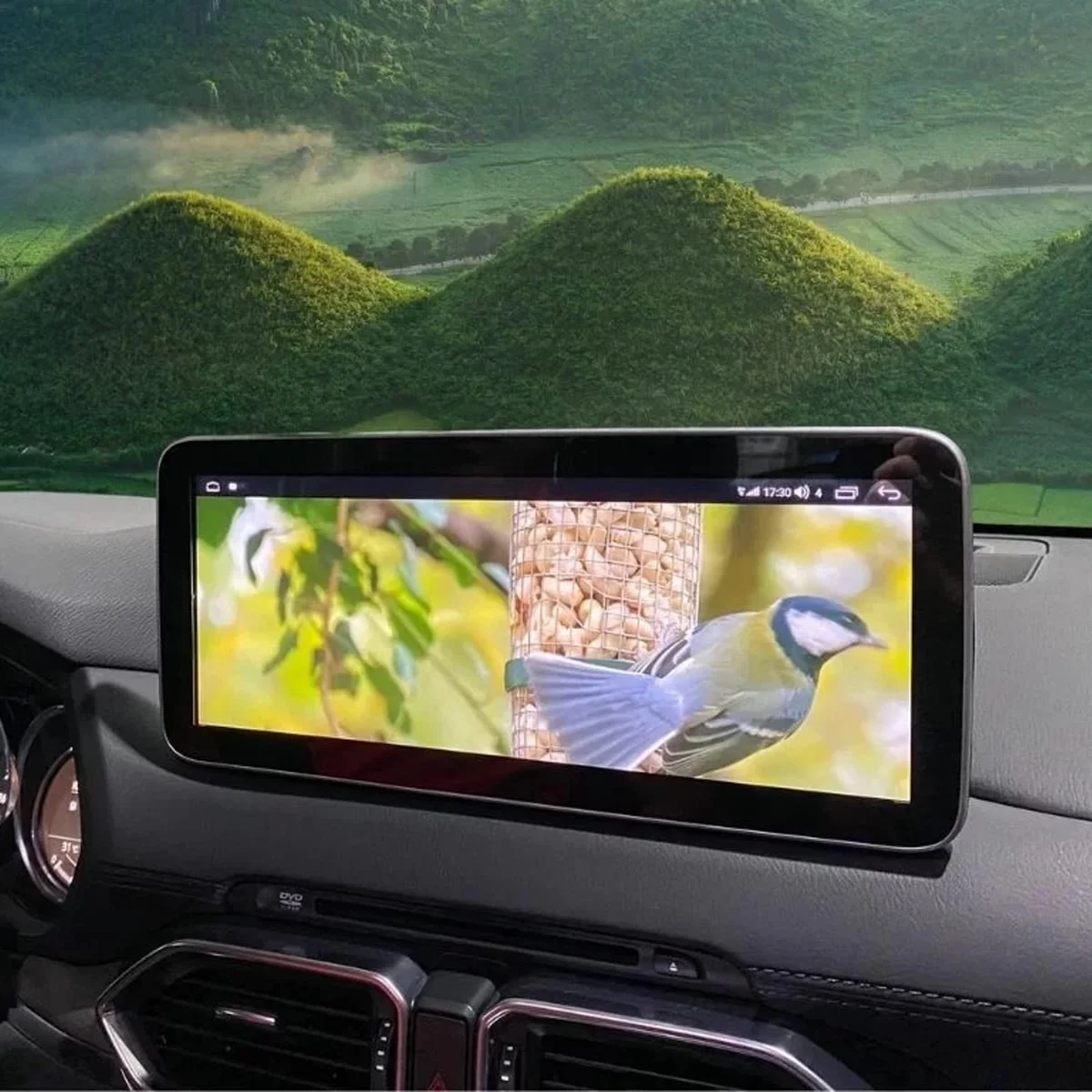 Mặt dưỡng màn hình ô tô Android 12.3 inch