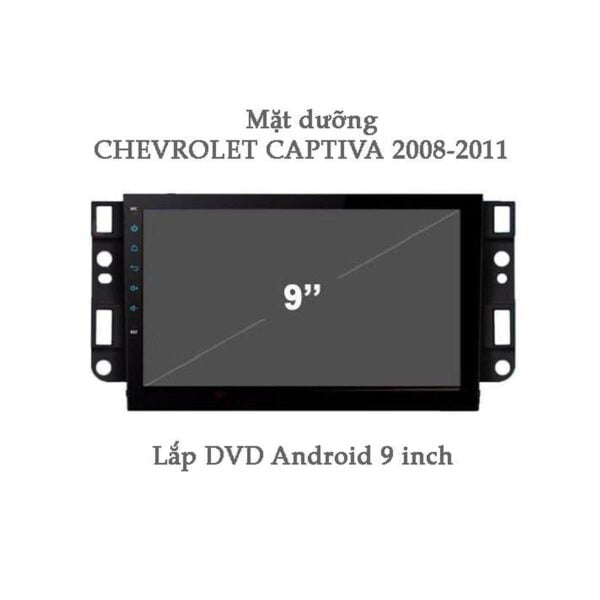 Mặt dưỡng màn hình Chevrolet Captiva 2008-2015