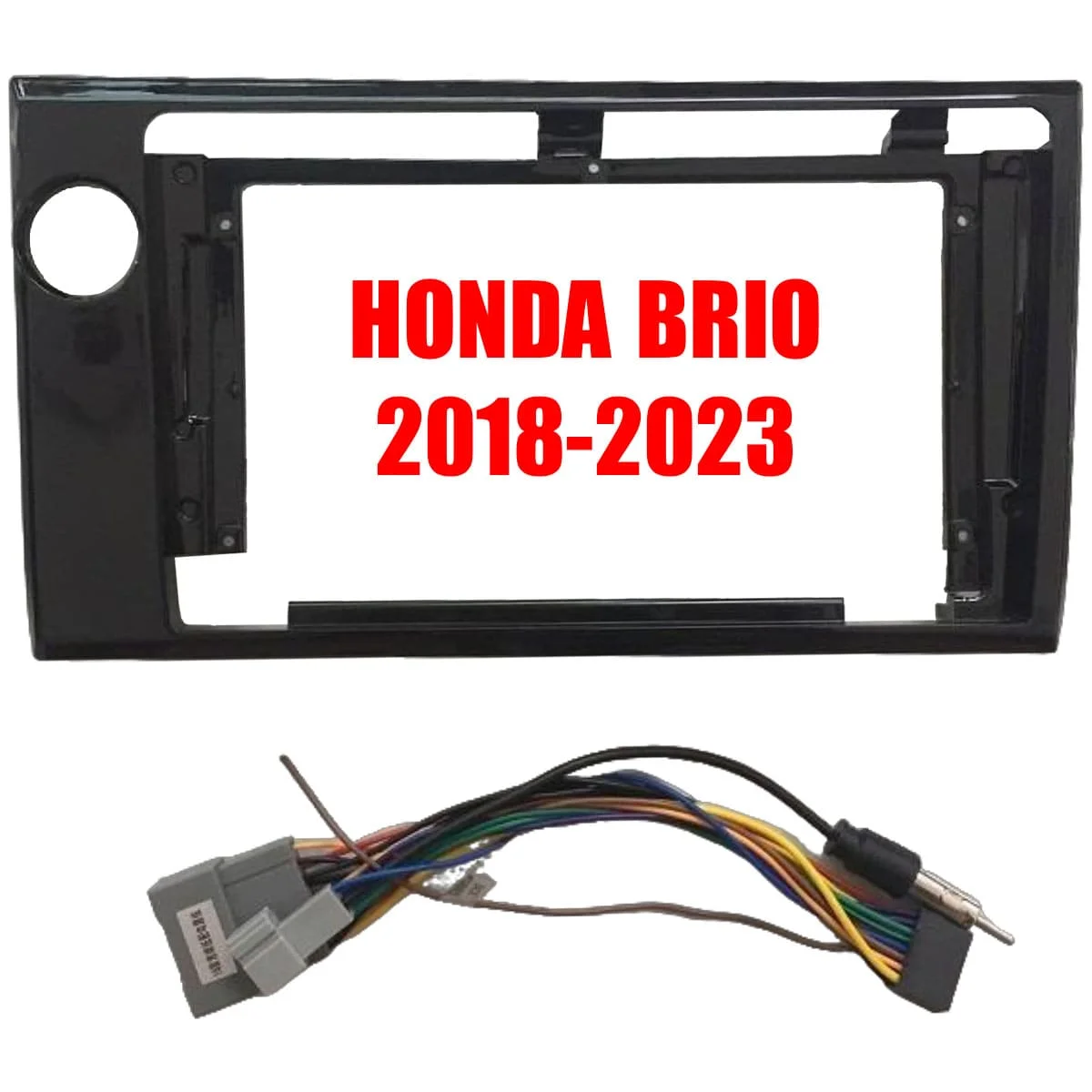 Mặt dưỡng màn hình Honda Brio 2018-2023 24 Mặt dưỡng màn hình Honda Brio 2018-2023
