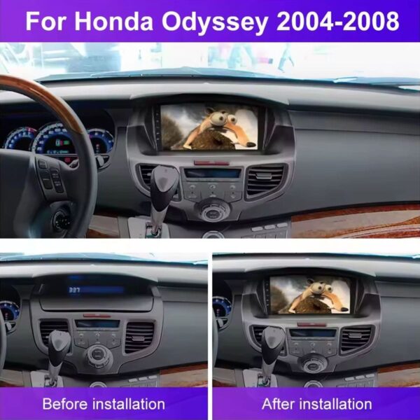 Mặt dưỡng màn hình Honda Odyssey 2004-2015 23 Mặt dưỡng màn hình Honda Odyssey 2004-2015