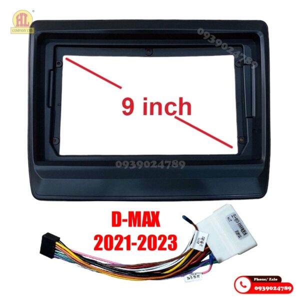 Mặt dưỡng màn hình Isuzu Dmax 2006-2023 22 Mặt dưỡng màn hình Isuzu Dmax 2006-2023